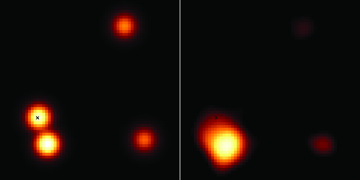 New Dark Matter Map Created for Big Galaxies